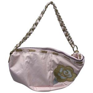 LeSportsac Baby Pink Nylon Shoulder Bag